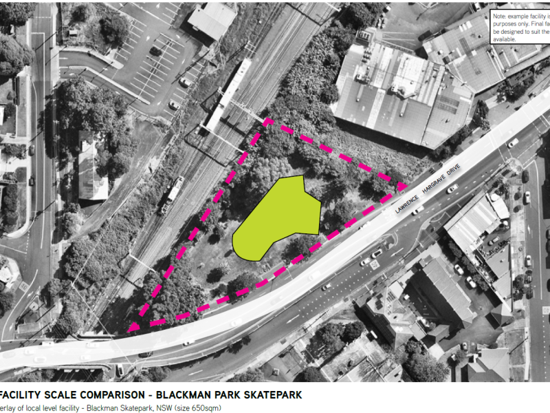 Site Map - WF Jackson Park Thirroul