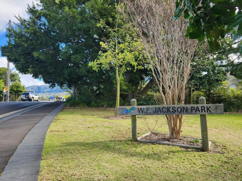 JW Jackson Park looking south-west